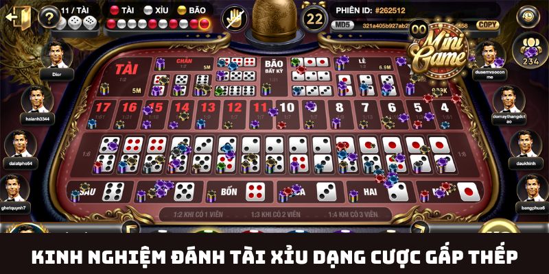 Kinh nghiệm chơi tài xỉu tại Nova88 với chia vốn cược thành nhiều phần